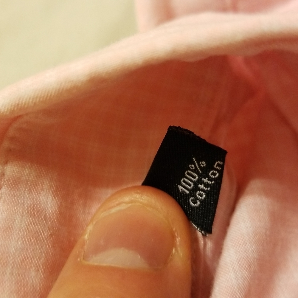 Nautica Pink Dress Shirt 15 32/33 - Picture 4 of 4